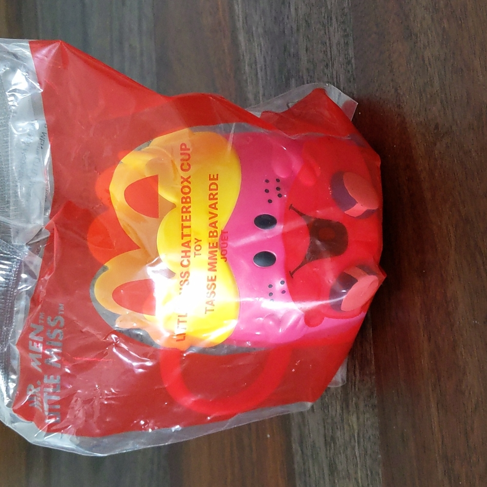 Mr. Men & Little Miss McDonald's toy cup - Little Miss Chatterbox